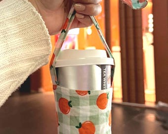 Reversible Cup Cozy | Milk Tea & Coffee Carrier