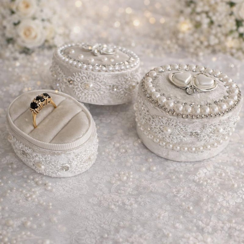 Lace Box - Etsy