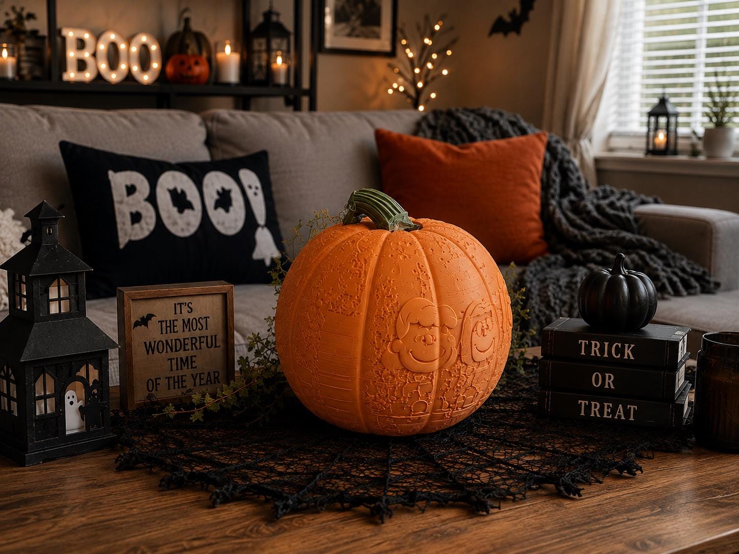 Custom 3D Printed Lithophane Pumpkin

🎃 Turn Your Favorite Photo Into a Glowing Lithophane Pumpkin! 🎃

Create a one-of-a-kind Halloween decoration with a custom 3D printed lithophane pumpkin made using your favorite photo! When illuminated from inside, your image comes to life through the lithophane, creating a beautiful glowing display. 👻✨

💡 LED Candle Light Included!
Every pumpkin comes with an LED candle light, so it’s ready to display and enjoy as soon as you receive it.

📸 PHOTO UPLOAD OPTIONS

Upload the photo you would like featured on your pumpkin when placing your order.

* Standard Photo: Your image will be featured on the pumpkin as part of the lithophane design.
* Panoramic Photo: If you upload a panoramic image, the design can wrap around the entire pumpkin, creating a continuous 360° lithophane effect! 🎃📸
* For the best results, please upload a clear, high-quality image.
* Photos with good lighting and visible details typically produce the best lithophane results.

✨ Perfect for:

* 🐶 Pet photos
* 👨‍👩‍👧‍👦 Family photos
* 🎃 Halloween designs
* 🕷️ Spooky artwork
* ❤️ Memorial keepsakes
* 🎁 Personalized gifts

Product Details:

* 🖨️ Custom 3D printed
* 📸 Made using your uploaded photo
* 💡 LED candle light included
* 🎃 Unique lithophane design
* ♻️ Reusable year after year
* 📦 Made to order

⚠️ Please Note:
Due to the nature of 3D printing, small layer lines or slight variations may be visible. These are normal characteristics of the 3D printing process.

🔥 Safety:
Please use LED lights only. Never place a real candle or open flame inside the pumpkin.

Upload your favorite photo and turn it into a Halloween decoration that’s completely your own. For an extra-special look, upload a panoramic photo to create a design that wraps around the entire pumpkin! 🎃✨