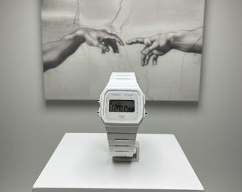 Custom Casio F-91W Watch | Last Supper, Creation of Adam Art Editions