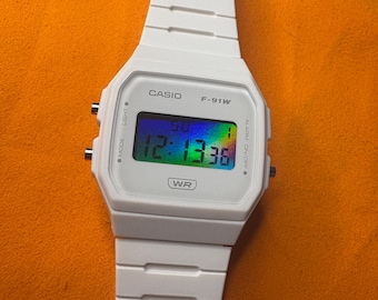 Casio F-91W Holographic Display Edition by THE TIME DEPT.