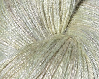 Hand Dyed Bamboo, Linen Yarn, Fingering Weight, 437 yds indie dyer