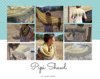 Knit  Shawl Pattern, Knitting pattern, Shawl Pattern, Orenburg Shawl Pattern