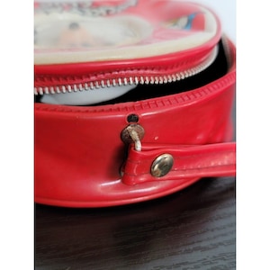 Vintage Mickey Mouse Club Member Case Round Coin Purse Novelty Bag image 5