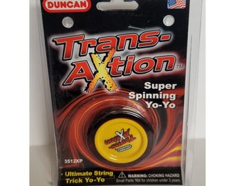 NIB Vintage 90's Duncan Trans-Axtion YoYo Toy Super Spinning Trick