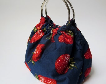 Cocktail Bag, Strawberry Fields