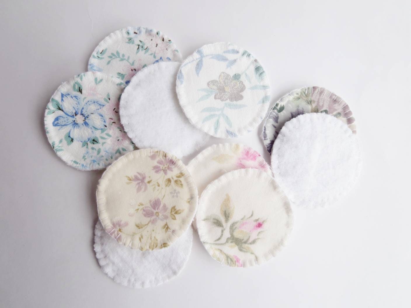 Reusable Cotton Makeup Rounds 20 Etsy 日本