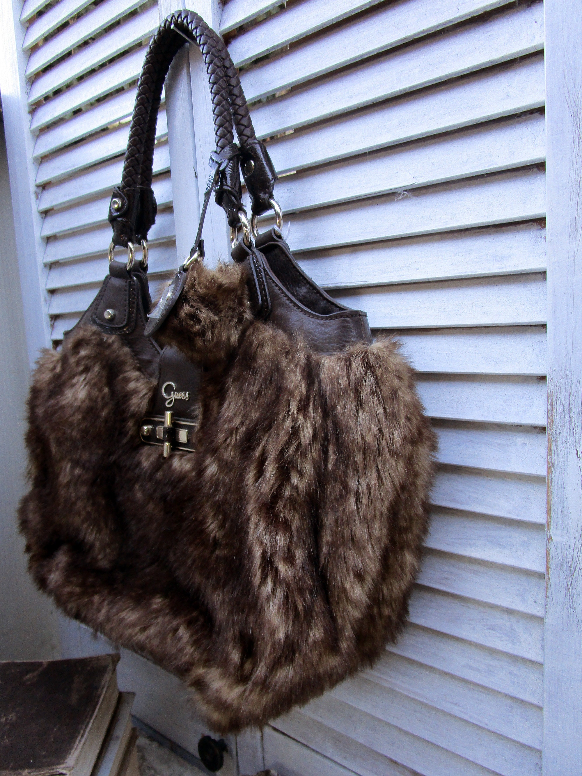 GUESS Fur Crossbody Bags for Women