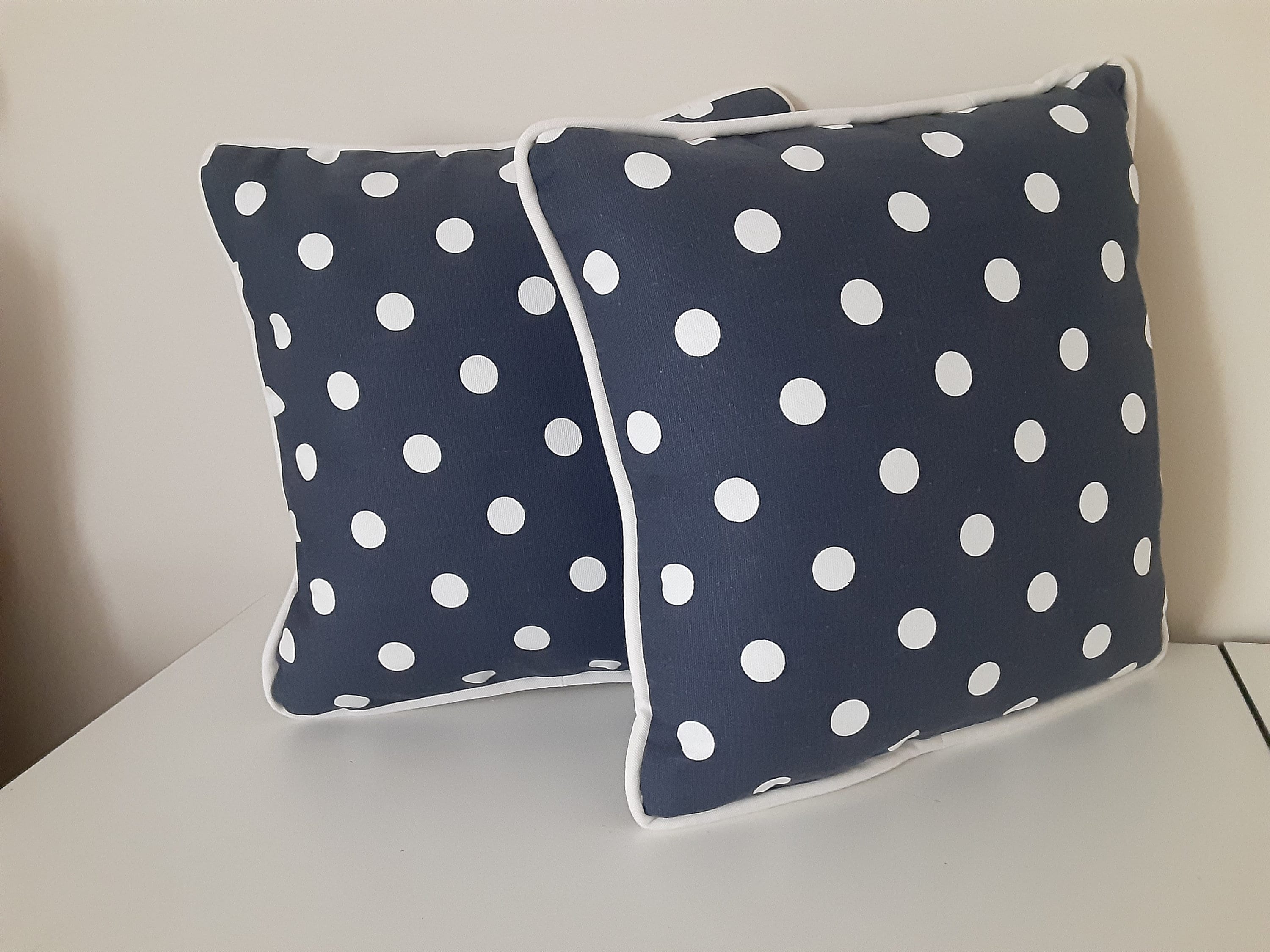 Almohadas pequeñas de 12 x 12 Azul marino con Etsy España