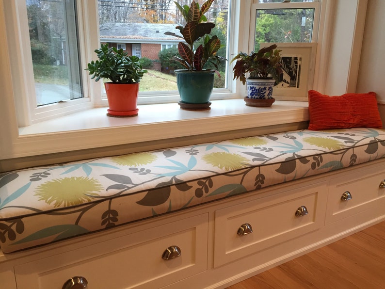 Bay Window Cushion 90 1/2 X 17 X 4 Using Etsy