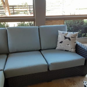 Outdoor Patio Cushions - SAMPLE ONLY - All items are made to order - Request a custom quote