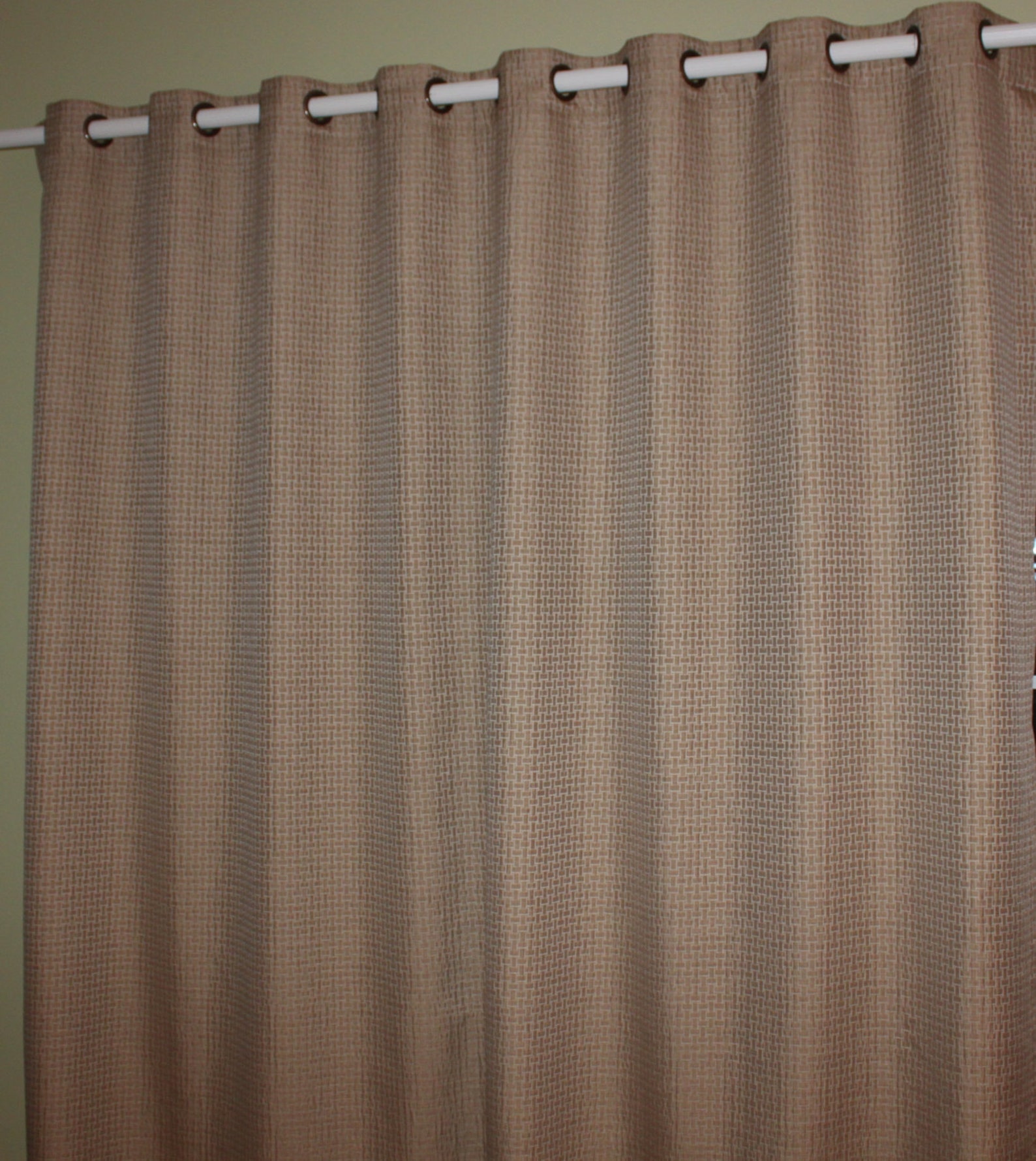 Drapery Panels With Grommets Two Drapes With 2 1/2 Panels Etsy