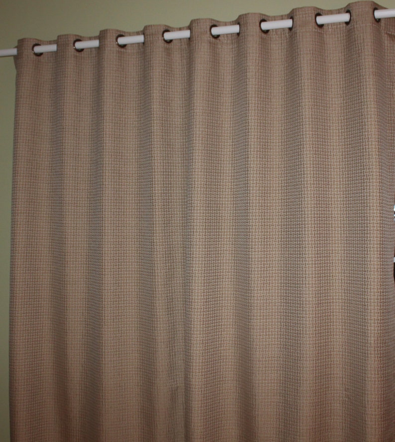 Drapery Panels With Grommets Two Drapes With 2 1/2 Panels Etsy