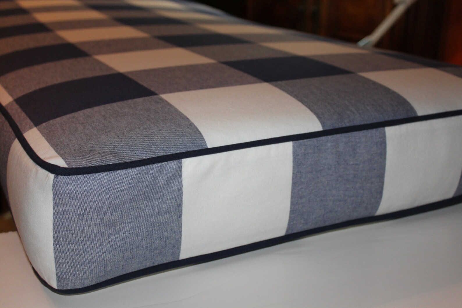 Boxed Cushion Measuring 136' X 25 X 4 Using Etsy