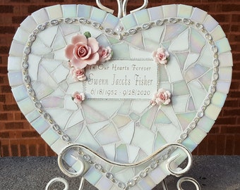 Memorial GIFT Mosaic Heart - Personalization