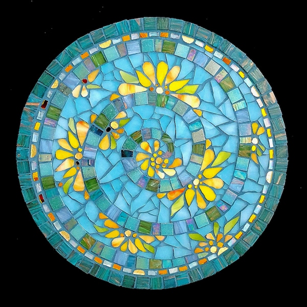 Mosaic Table Top  -COMMISSION ONLY -Indoor or Outdoor