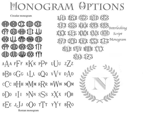 Custom Script Monogram Signet Ring
