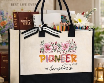 Personalized Pioneer Service School Tote Bag, Life Ever, 2026 JW Gift