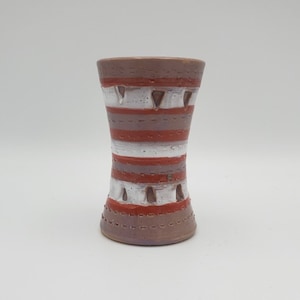 Vintage Small Italian Pottery Vase Bitossi Style