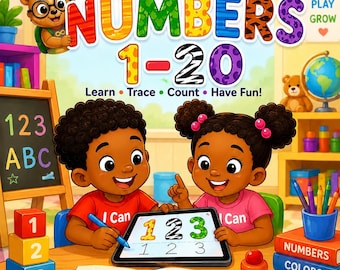I Can: Learn My First Numbers 1–20