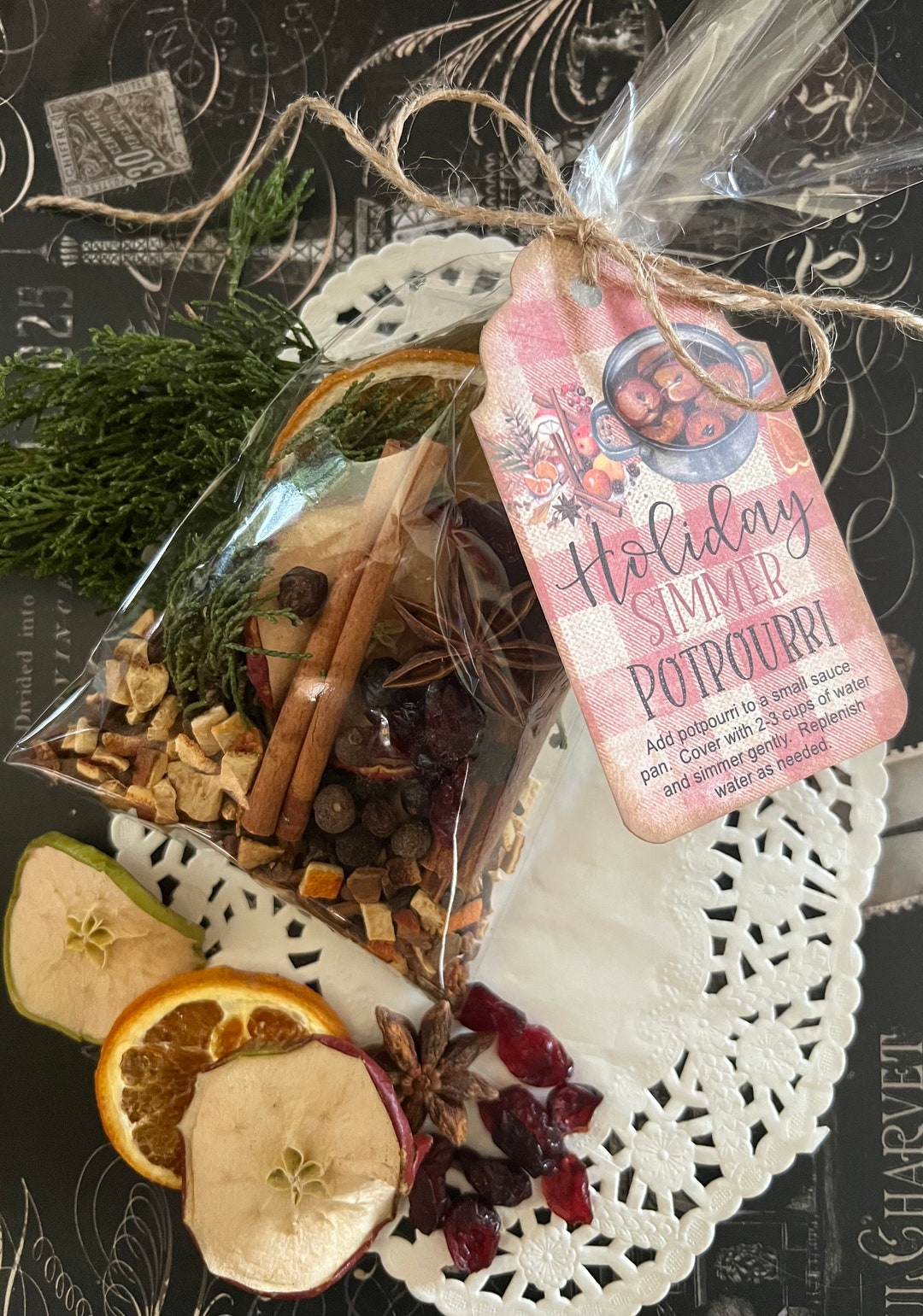 Holiday Stovetop Simmer Potpourri, Christmas Simmering Spices, Citrus and Cinnamon Simmer