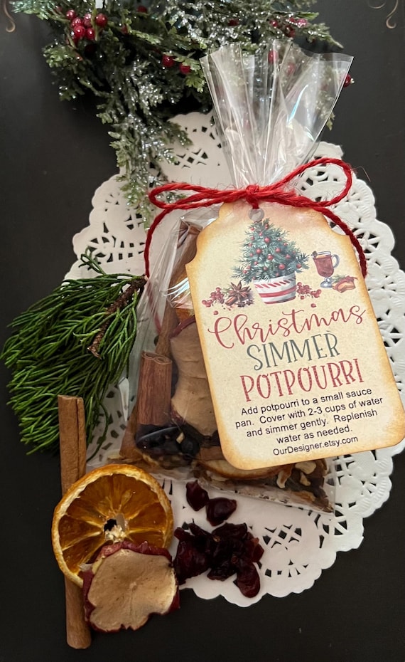 Christmas, Holiday Stovetop Simmer Potpourri, Christmas Simmering Spices, Citrus and Cinnamon Simmer Potpourri for Favors, Hostess Gifts,