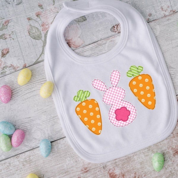 Easter Baby Bib, Baby Bib, Easter Baby Gift