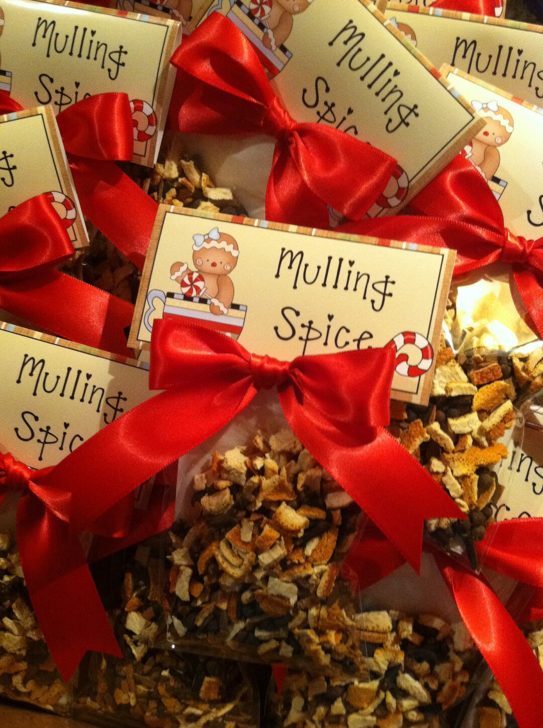Mulling Spices Mulled Cider Packets for Favors Hostess and Etsy