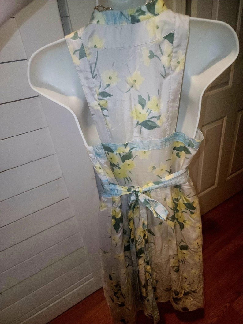 Maeve anthropologie Womens Dutch Yellow Floral Spring Midi Dress Size 6 bild 8