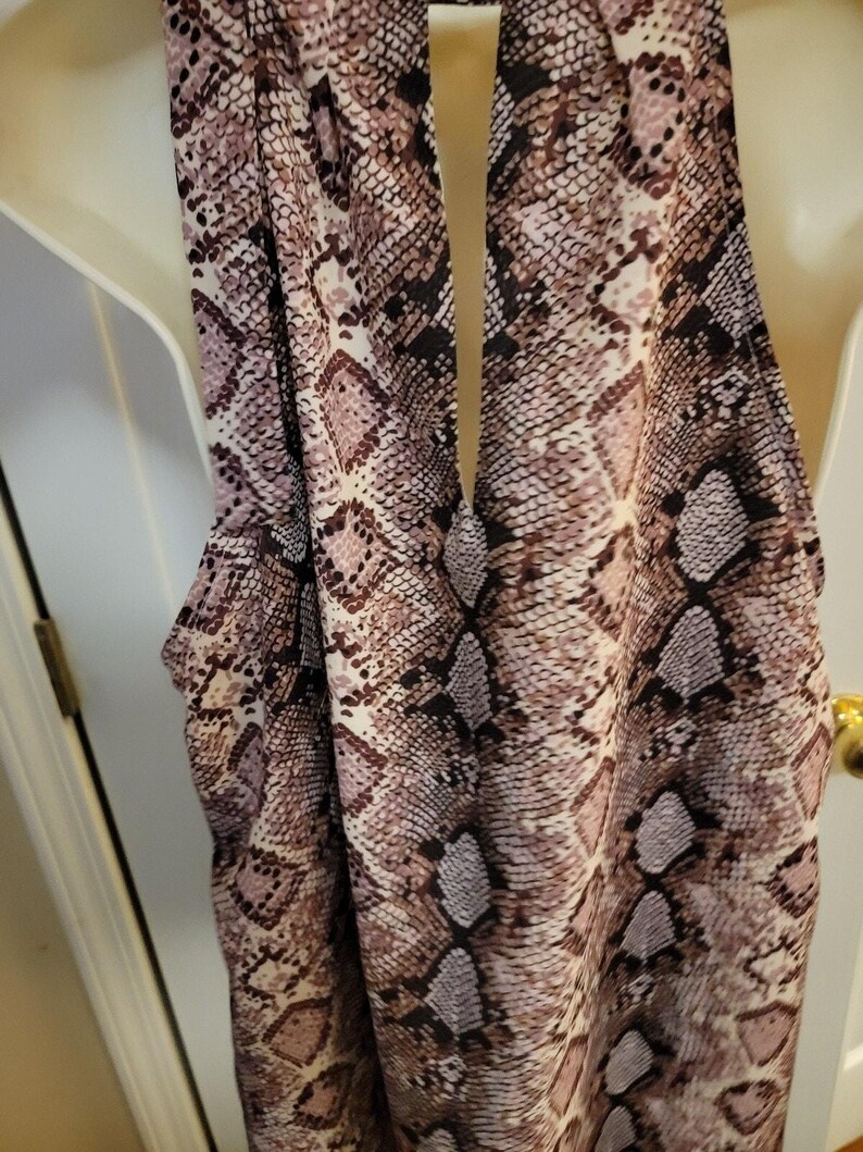 anthropologie-Jade Melody TAM Women's Sz (L) Sleeveless Snake Top image 14