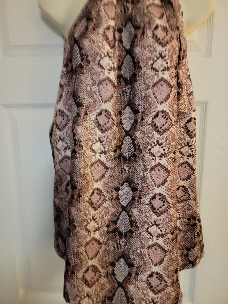 anthropologie-Jade Melody TAM Women's Sz (L) Sleeveless Snake Top image 3