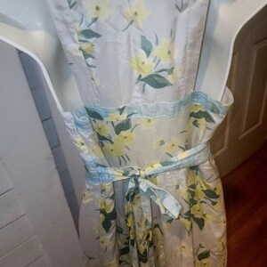 Maeve anthropologie Womens Dutch Yellow Floral Spring Midi Dress Size 6 bild 7