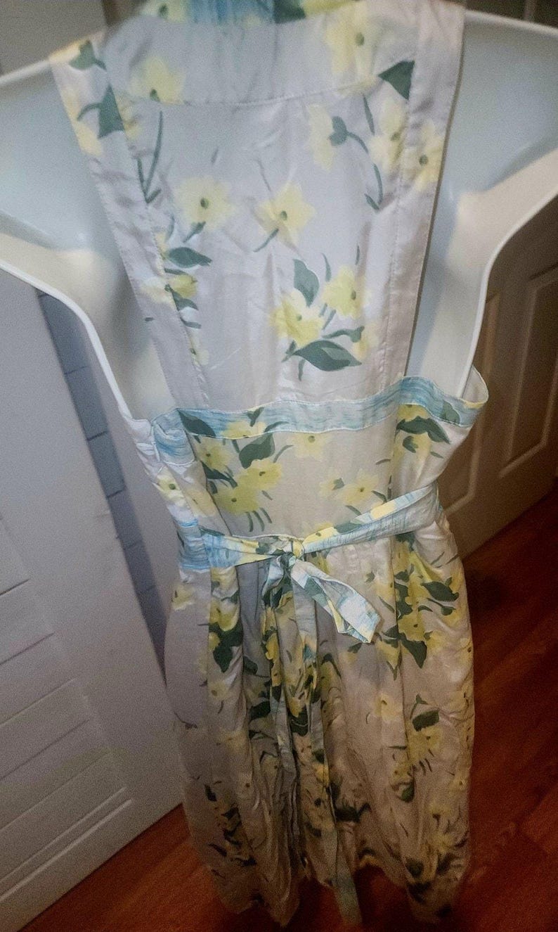 Maeve anthropologie Womens Dutch Yellow Floral Spring Midi Dress Size 6 bild 7
