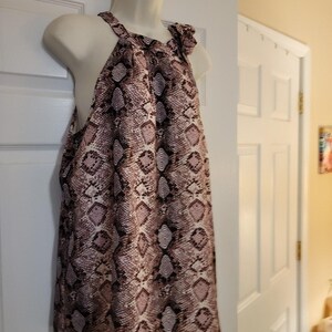anthropologie-Jade Melody TAM Women's Sz (L) Sleeveless Snake Top image 10