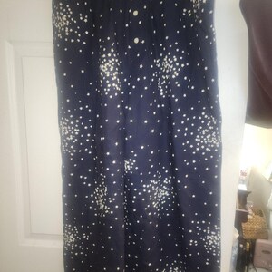 anthropologie Womens Wren boxer sleep pajama pants Dark Navy Stars Size Large image 8