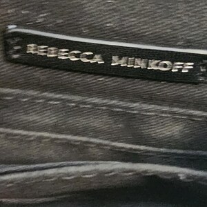 Rebecca Minkoff Womens Small Leather Crossbody Black EUC image 10