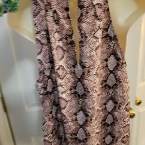 anthropologie-Jade Melody TAM Women's Sz (L) Sleeveless Snake Top image 13
