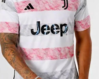 Camiseta de visitante de la Juventus para hombre, temporada 2023-2024, marca Adidas, talla mediana.