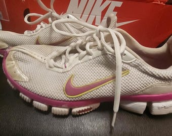 Nike Zoom Air Phylite Womens Pink white Running Shoes Sneakers US Size 9 Med