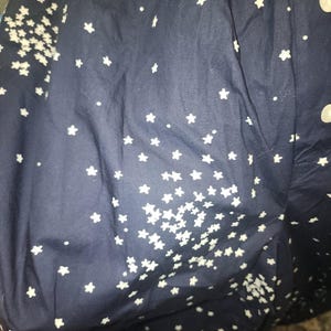 anthropologie Womens Wren boxer sleep pajama pants Dark Navy Stars Size Large image 2