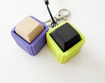 Customizable | 3D Printed Mechanical Keyboard Fidget Clicker | 1 Keyboard | ASMR Sensory Toy | Keyboard | Fidget | Stress Relief Clicker