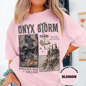 Fourth Wing Broccoli Quest Squad Bookish Shirt, Onyx Storm Shirt, Fourth Wing Quest Squad Tee, Romantasy Gift For Book Lover, Reader Gift afbeelding 3