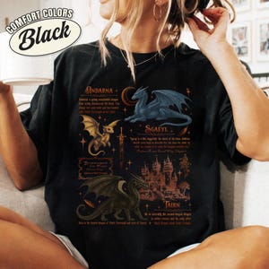 Fourth Wing Quest Squad Shirt, Basgiath War College Shirt, Ridoc Tee, Dragon Rider Shirt, Rebecca Yarros, Fourth Wing, Violet Sorrengail Bild 4