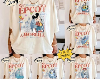 Personalized Epcot Family Trip Shirts, Epcot Drinking Shirt, Disneyland Trip 2026 Outfit, Custom Name Disneyland Family 2026,Disneyworld Tee