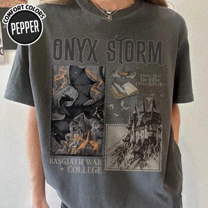 Fourth Wing Broccoli Quest Squad Bookish Shirt, Onyx Storm Shirt, Fourth Wing Quest Squad Tee, Romantasy Gift For Book Lover, Reader Gift afbeelding 5