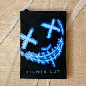 Libro con copertina rigida rilegato a mano / Lights Out di Navessa Allen / Rilegatura in tessuto unica nel suo genere
