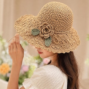 Vintage Big Brim Summer Hats - Etsy display picture 1