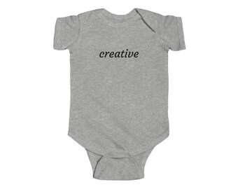 body créatif pour bébé | Body bébé à inscription minimaliste