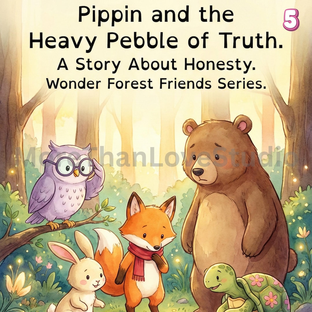 Pippin's Truth Bridge: Kids Honesty Comic Book for Integrity and Moral ...