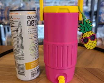 12 oz. Skinny Can Koozie and Nail Saver Can Opener